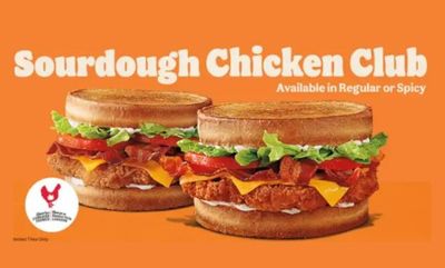 SOURDOUGH! at Burger King