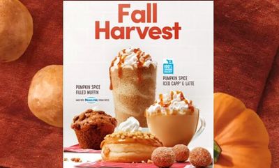 Seasonal Pumpkin Spice Favorites! at Tim Hortons