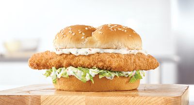 CRISPY FISH at Arby's