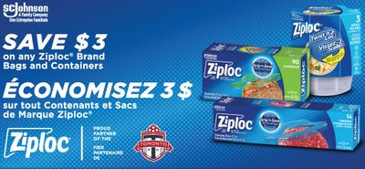 Canadian Coupons: Save $3 On Any Ziploc Brand Bags Or Containers