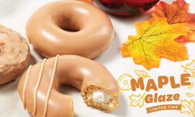 MAPLE GLAZED at Krispy Kreme