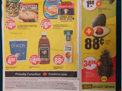 Freshco Ontario: Dr. Oetker Momenti Pizza $4 Cents After Coupon This Week