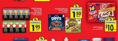 Food Basics Ontario: Quaker Dipps or Chewy $1 After Printable Coupon!