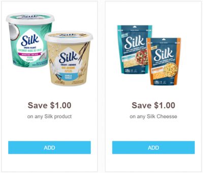 Silk Canada Coupons: Save $1 On New Silk Cheese + More!