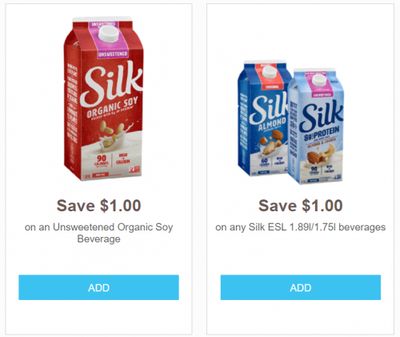 Silk Canada: More New Printable Coupons Available