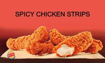 SPICY CHICKEN STRIPS at Burger King