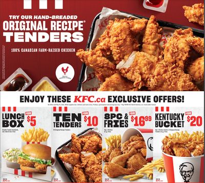 KFC Canada Coupon (Alberta) Valid until June 26