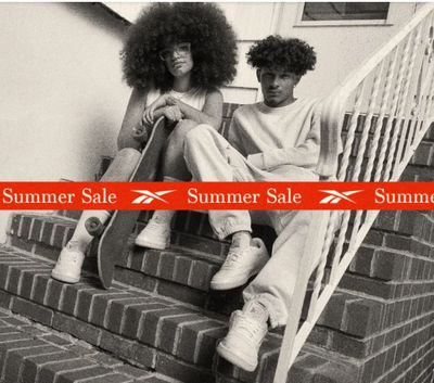Reebok Canada Summer Sale: Save 30% OFF Sitewide + Extra 50% Off Outlet Using Coupon Code