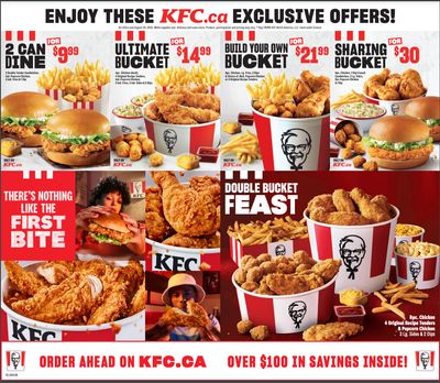 KFC Canada Coupon (Ontario) Valid until August 28