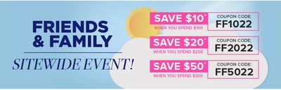 Well.ca Canada Friends & Family Sitewide Event Sale: Save $10 – $50 off Using Coupon Code + 50% on Summer Clearance + More Deals