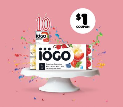 Canadian Coupons: Save $1 On Any IOGO Yogurt Product