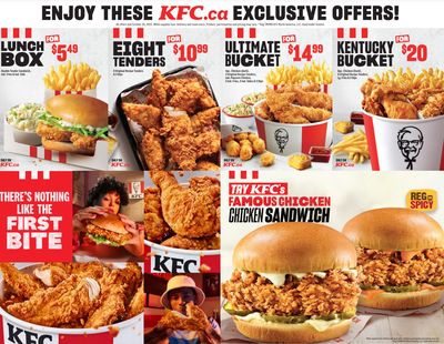 KFC Canada Coupon (Alberta) Valid until October 30