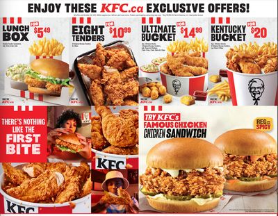 KFC Canada Coupon (British Columbia) Valid until October 30