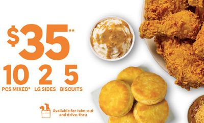 Popeye's Canada $35 10-2-5 at Popeyes