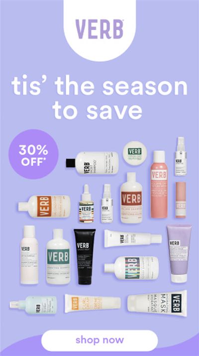 Verb Canada Black Friday/Cyber Monday Sale: Save 30% off Sitewide