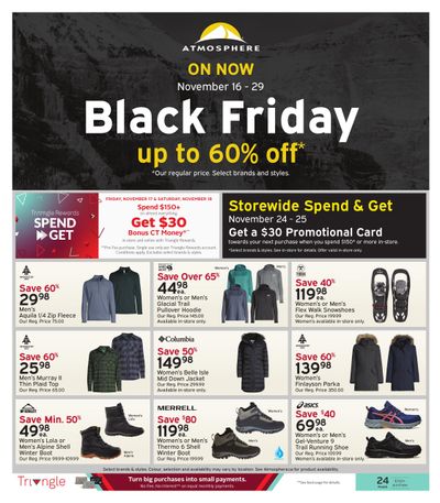 Atmosphere Black Friday Flyer November 17 to 29, 2023