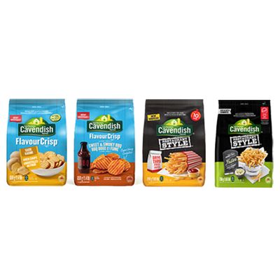 Save $1.00 On the purchase of any one Cavendish Farms product (454g -750g )