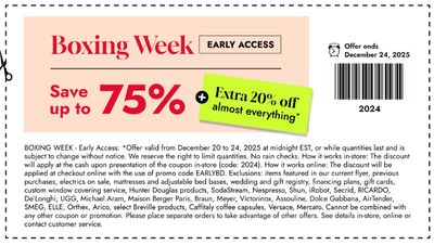 Linen Chest Coupon Valid until December 24