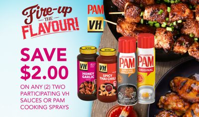 WebSaver Canada Coupons: Save $2 When You Buy 2 PAM or VH Sauces