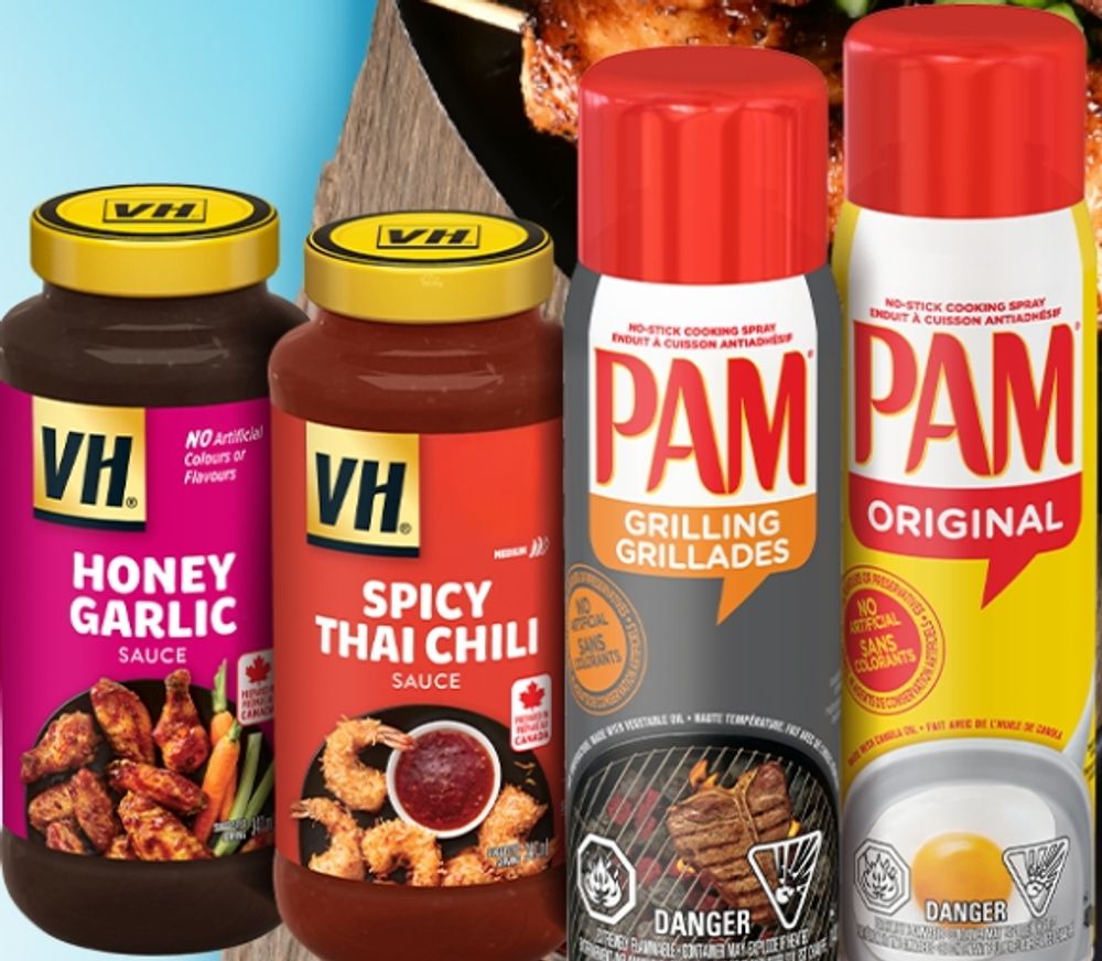 Save $2 when you buy 2 VH sauces or Pam cooking sprays
