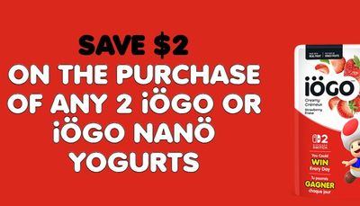 Save $2 when you buy 2 iogo or iogo Nano products