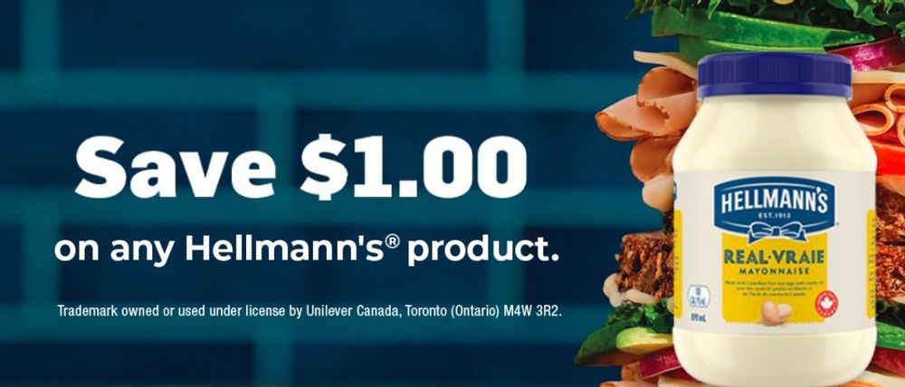 Save $1 on Hellmann's product