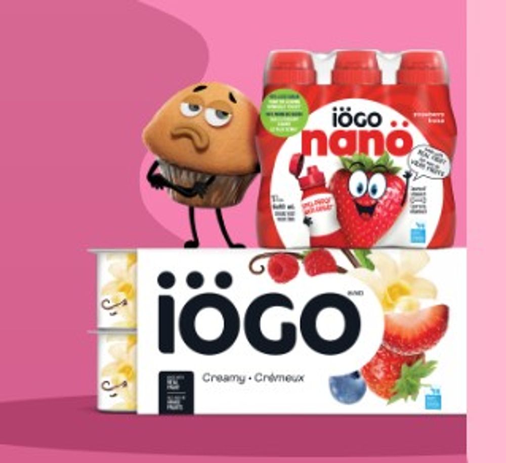 Play the game and get a coupon to save $2.50 when you buy any 2 iogo products