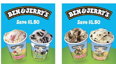 Save $1.50 on Ben & Jerry's select frozen dessert