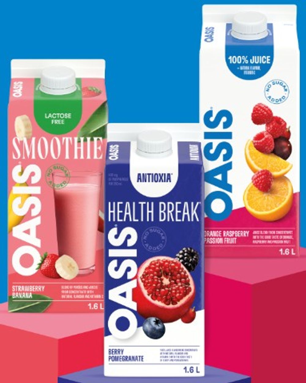 Save $1 on Oasis Juice. Applicable on one (1) Oasis® (1.36, 1.5L, 1.6L)