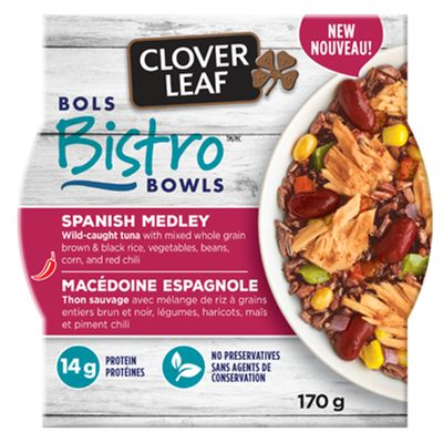 Save $1.00 on any ONE of CLOVER LEAF BISTRO BOWLS™ 170g
