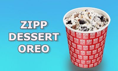ZIPP DESSERT OREO at Hero Certified Burgers