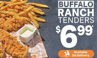 BUFFALO RANCH TENDERS at Popeyes