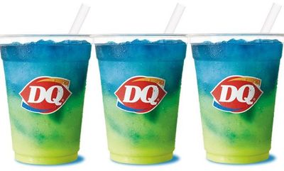 Lemonade Twisty Misty Slush at Dairy Queen