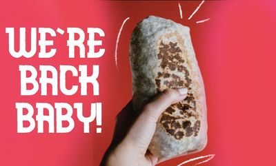 WE'RE BACK BABY! at barBurrito