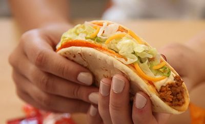 DORITOS CHEESY GORDITA CRUNCH at Taco Bell Canada