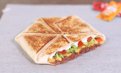 BEAN CRUNCHWRAP SUPREME at Taco Bell Canada