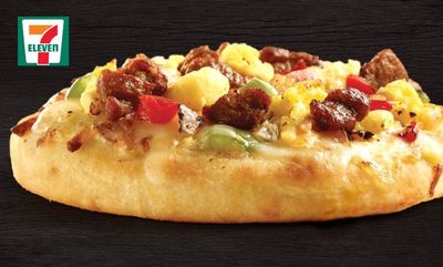 Personal Breakfast Pizza at 7-Eleven