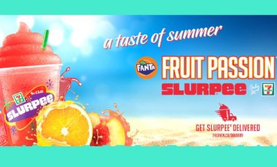 New Fruit Passion Slurpee at 7-Eleven