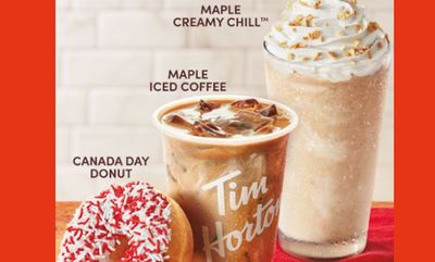 Canada Day Deliciousness! at Tim Hortons