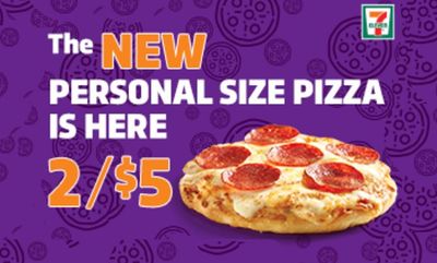 Personal Size Pizza Deal at 7-Eleven