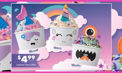 Creature Creations at Baskin Robbins