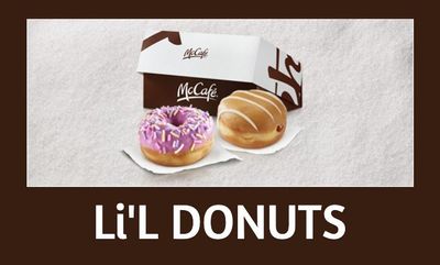 Li'L DONUTS at McDonald's Canada