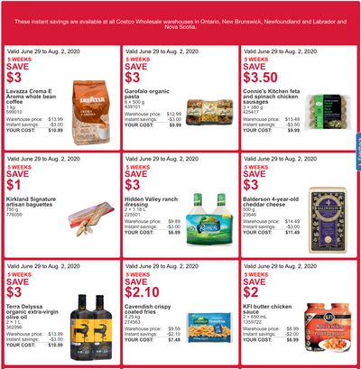 Costco Canada More Savings Weekly Coupons/Flyers For Canada until August 2