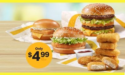 Your Faves Menu! at McDonald's Canada