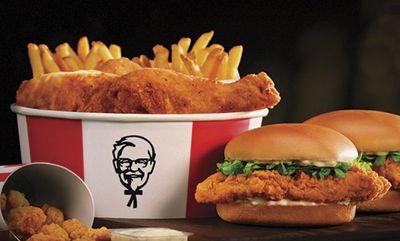 SHARING BUCKET at KFC