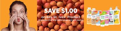 St. Ives Canada Coupons: Save $1 On Any St. Ives Product