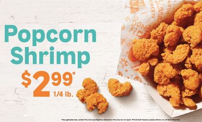 Popcorn Shrimp at Popeyes