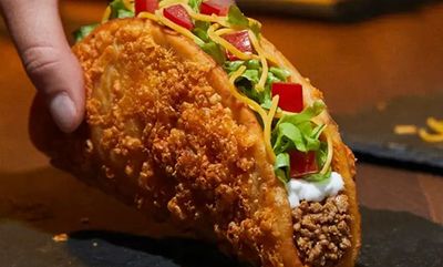 Toasted Cheesy Chalupa at Taco Bell Canada
